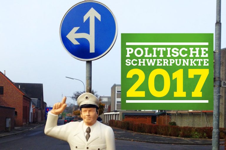 Politische Schwerpunkte für das Kalenderjahr