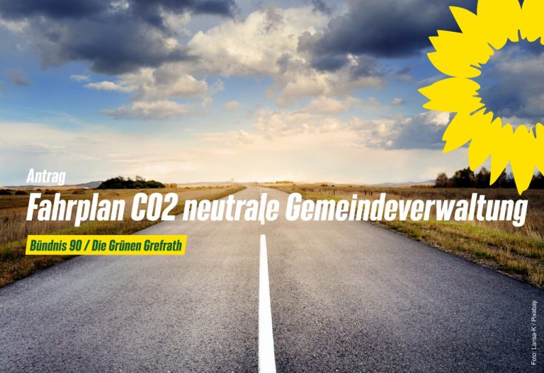 Fahrplan CO2 neutrale Gemeindeverwaltung