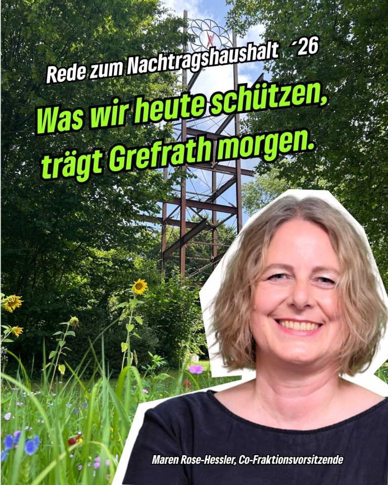 Was wir heute schützen, trägt Grefrath morgen – Rede zum Nachtragshaushalt 2026
